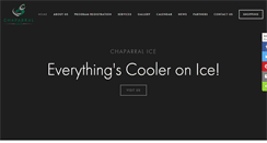 Desktop Screenshot of chaparralice.com